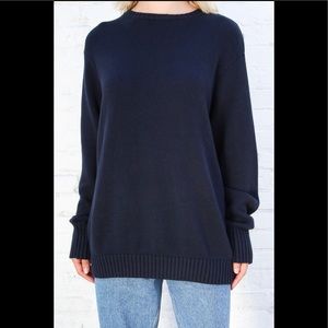 Brandy Melville navy blue Brianna sweater